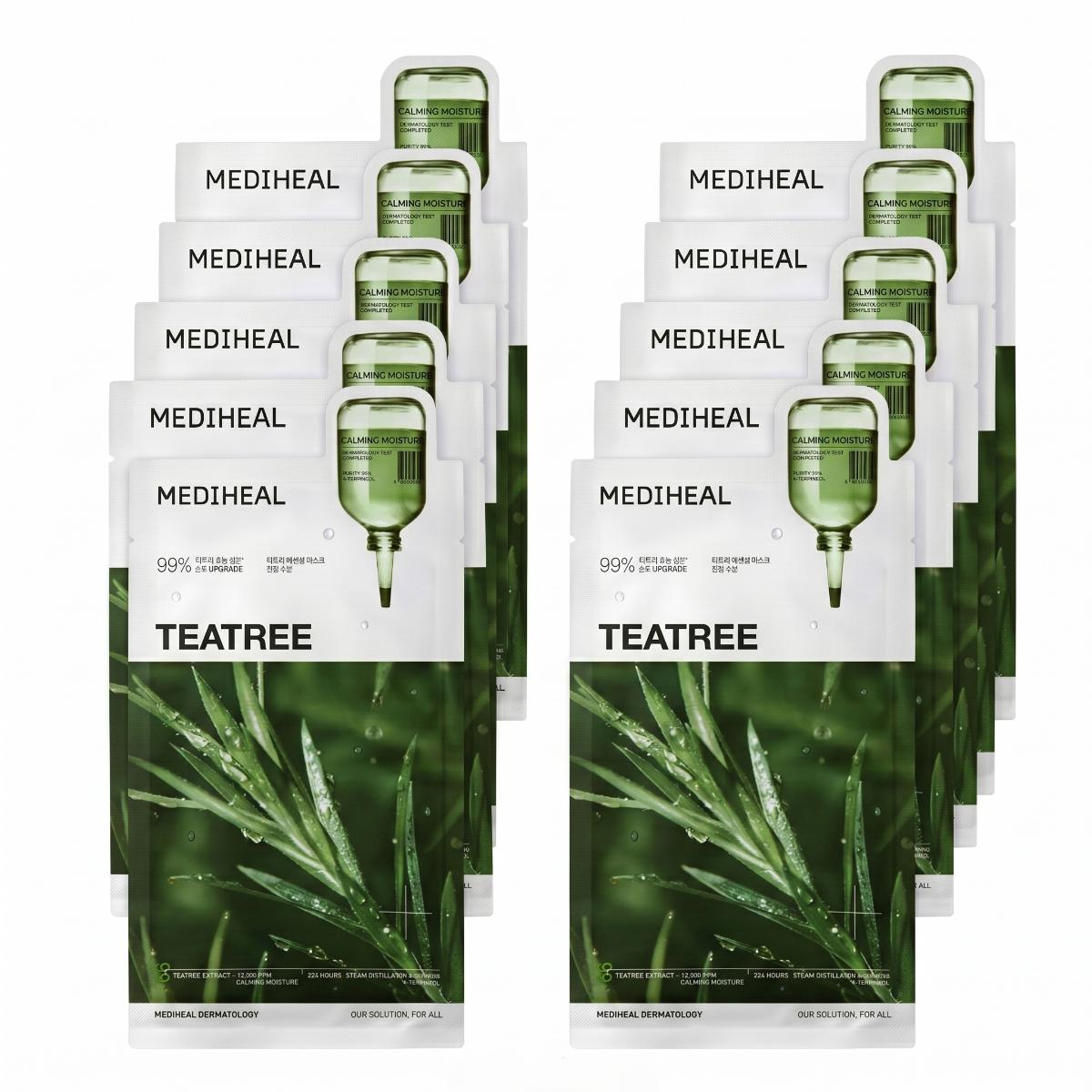MEDIHEAL Teatree Essential Mask 10 Sheets - Skin2.0