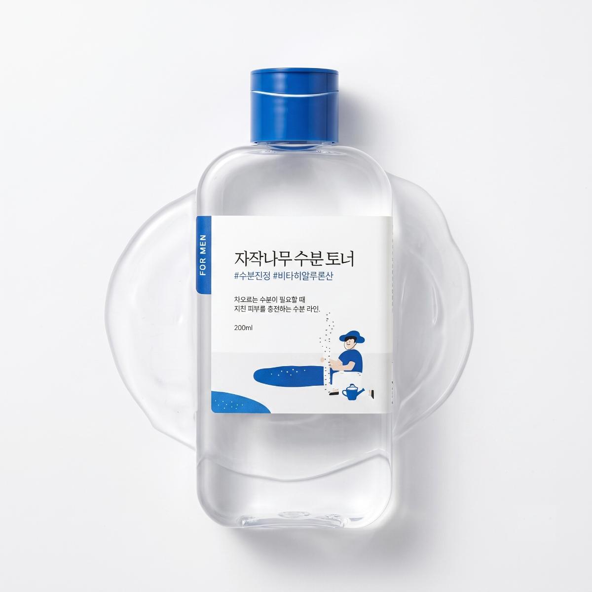 ROUND LAB For Men Birch Juice Moisturizing Toner 200ml - Skin2.0