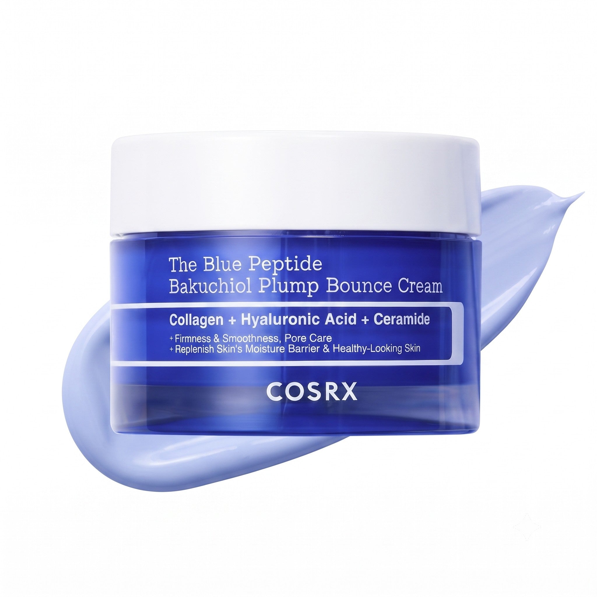 COSRX The Blue Peptide Bakuchiol Plump Bounce Cream 50ml - Skin2.0
