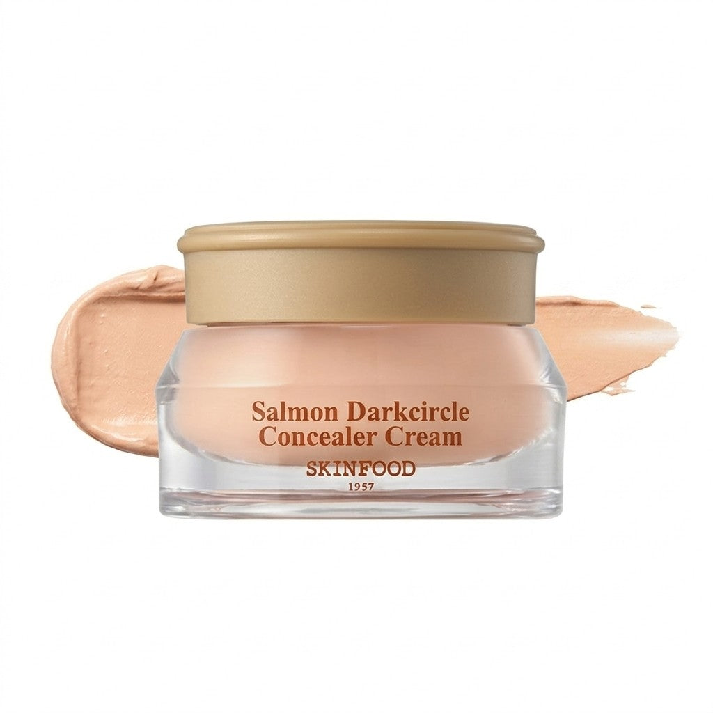 SKINFOOD Salmon Dark Circle Eye Concealer Cream 01 Blooming 10g - Skin2.0
