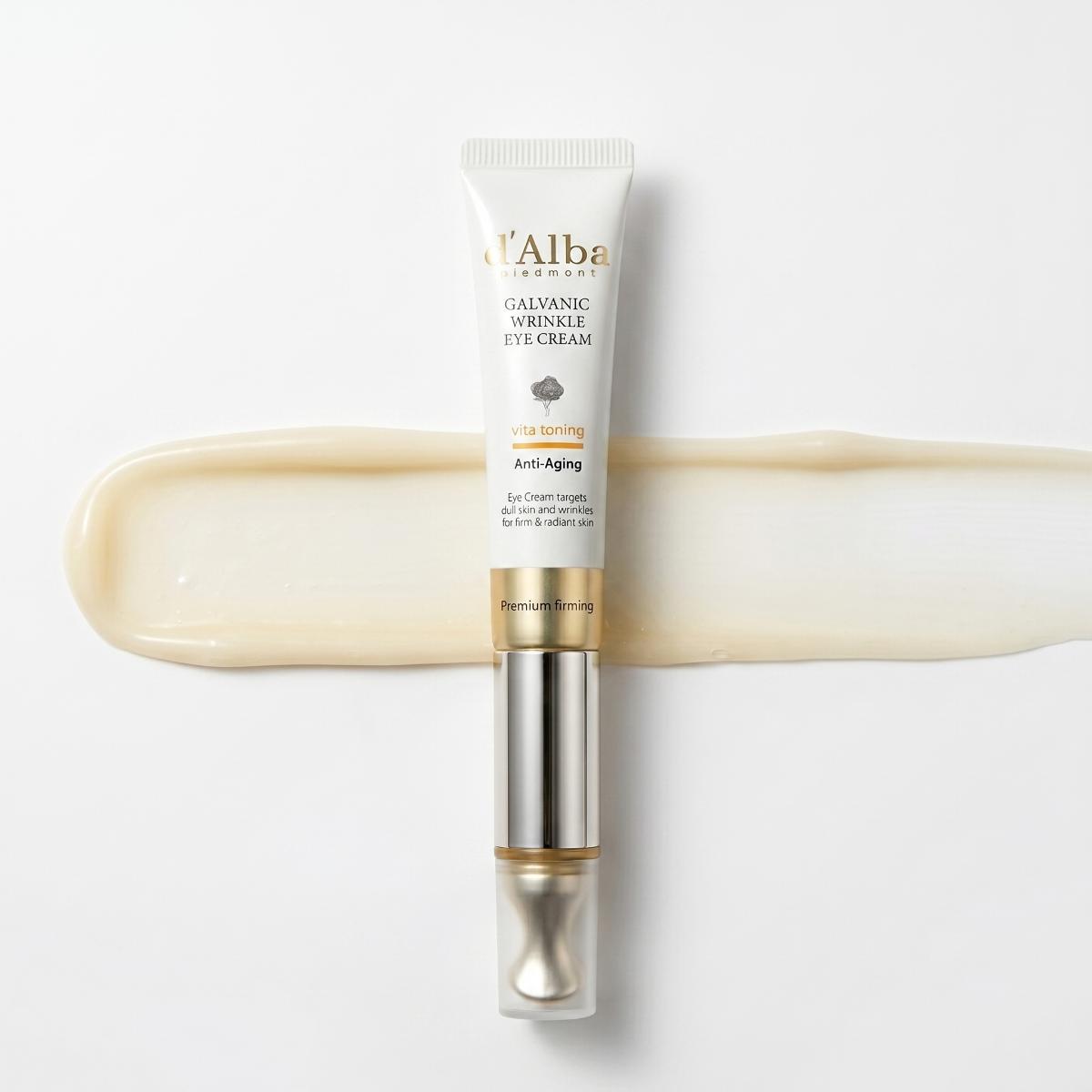 d'Alba Vita Toning Galvanic Wrinkle Eye Cream 15ml - Skin2.0