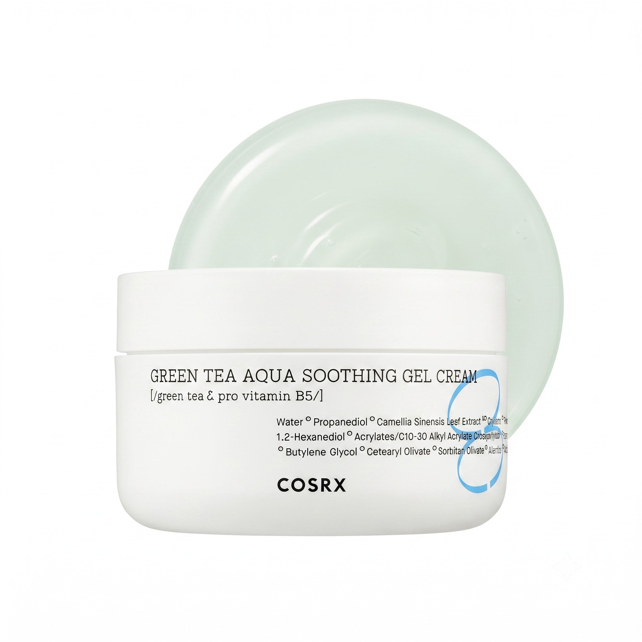 COSRX Hydrium Green Tea Aqua Soothing Gel Cream 50ml - Skin2.0