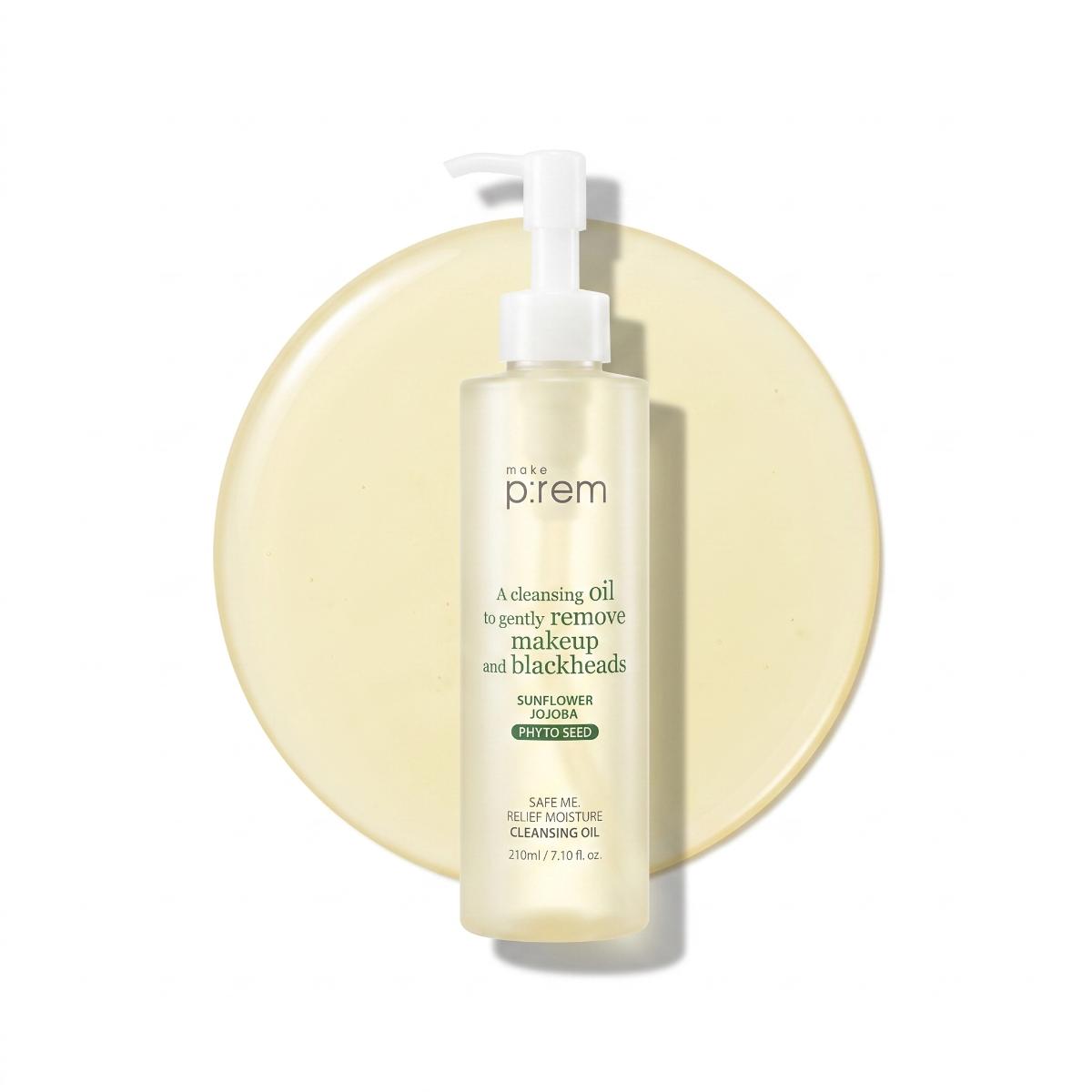 make p:rem Safe me Relief Moisture Cleansing Oil 210ml - Skin2.0