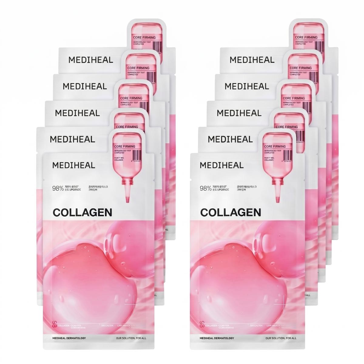 MEDIHEAL Collagen Essential Mask 10 Sheets - Skin2.0