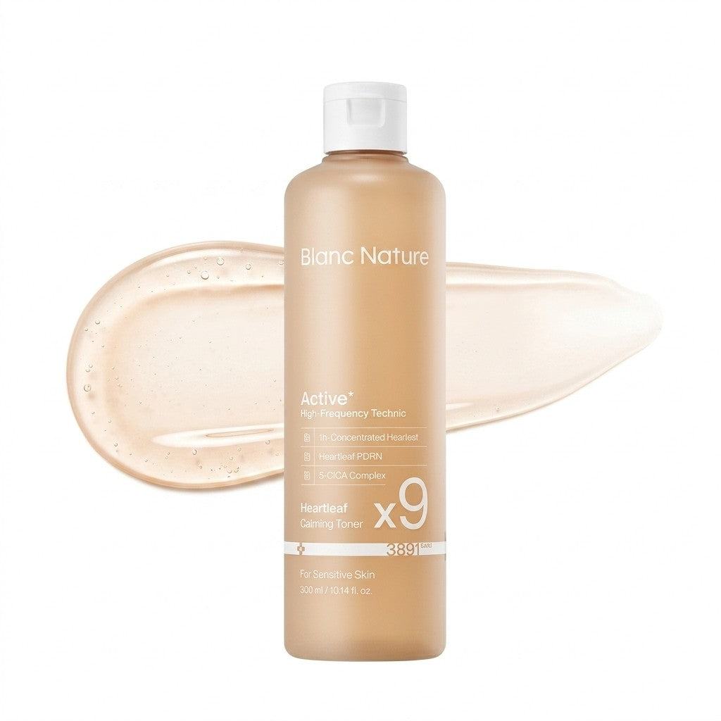 Blanc Nature 9X Heartleaf Calming Toner 300ml - Skin2.0