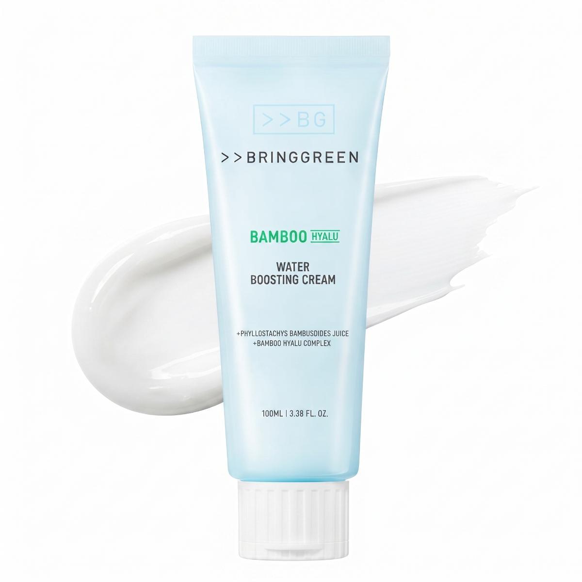 BRINGGREEN Bamboo Hyalu Water Boosting Cream 100ml - Skin2.0