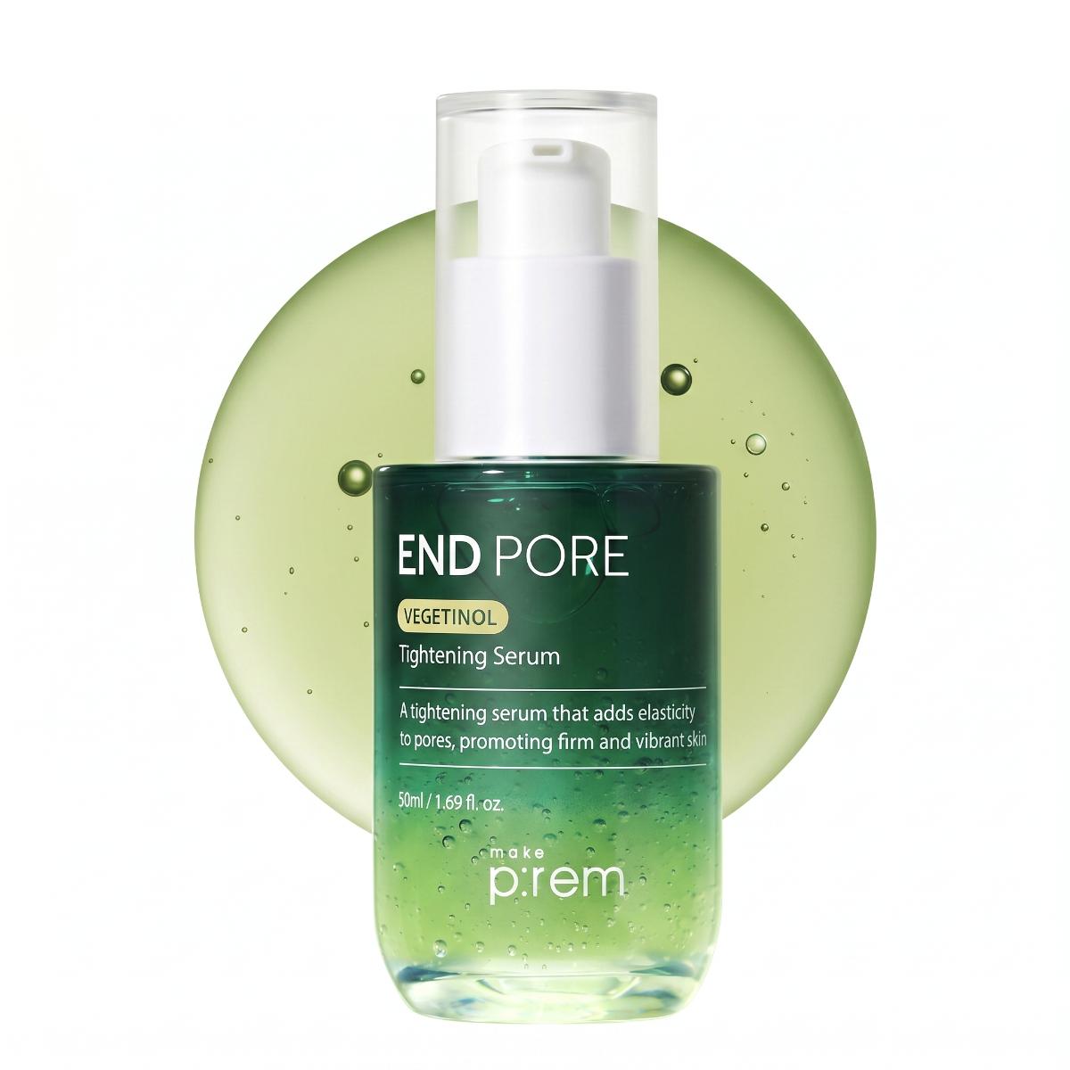 make p:rem End pore Vegetinol Tightening Serum 50ml - Skin2.0