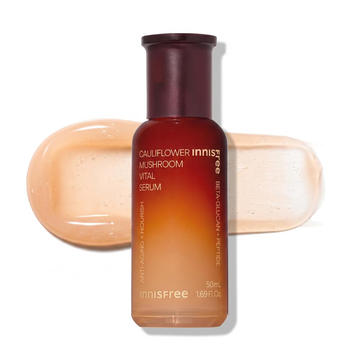 Innisfree Cauliflower Mushroom Vital Serum 50ml - Skin2.0