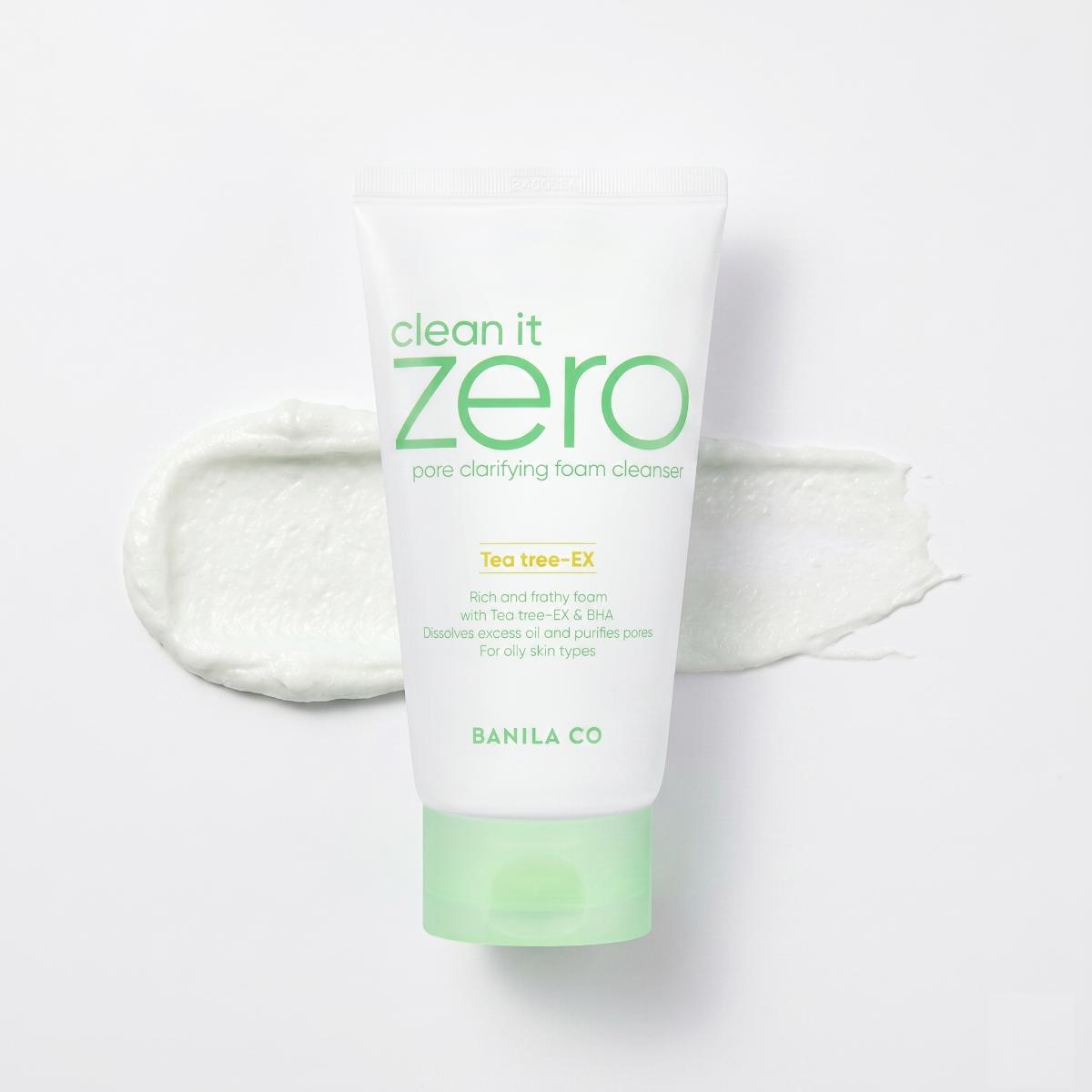 BANILA CO Clean It Zero Pore Clarifying Foam Cleanser 150ml - Skin2.0