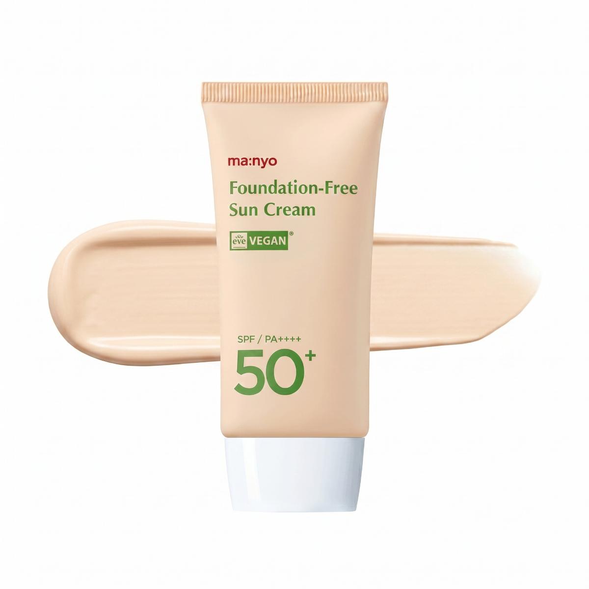 manyo Foundation-Free Sun Cream 50ml - Skin2.0