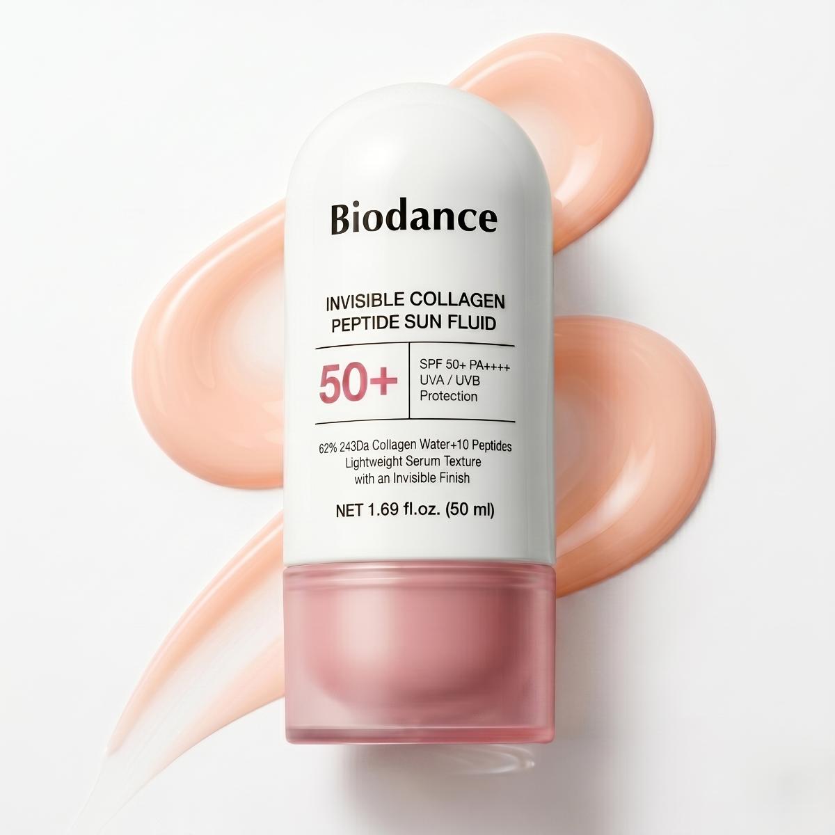 Biodance Invisible Collagen Peptide Sun Fluid 50ml - Skin2.0