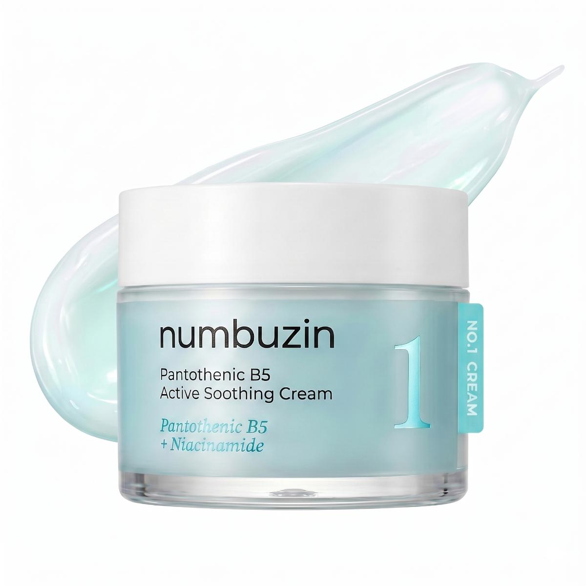 numbuzin No.1 Pantothenic B5 Active Soothing Cream 80ml - Skin2.0