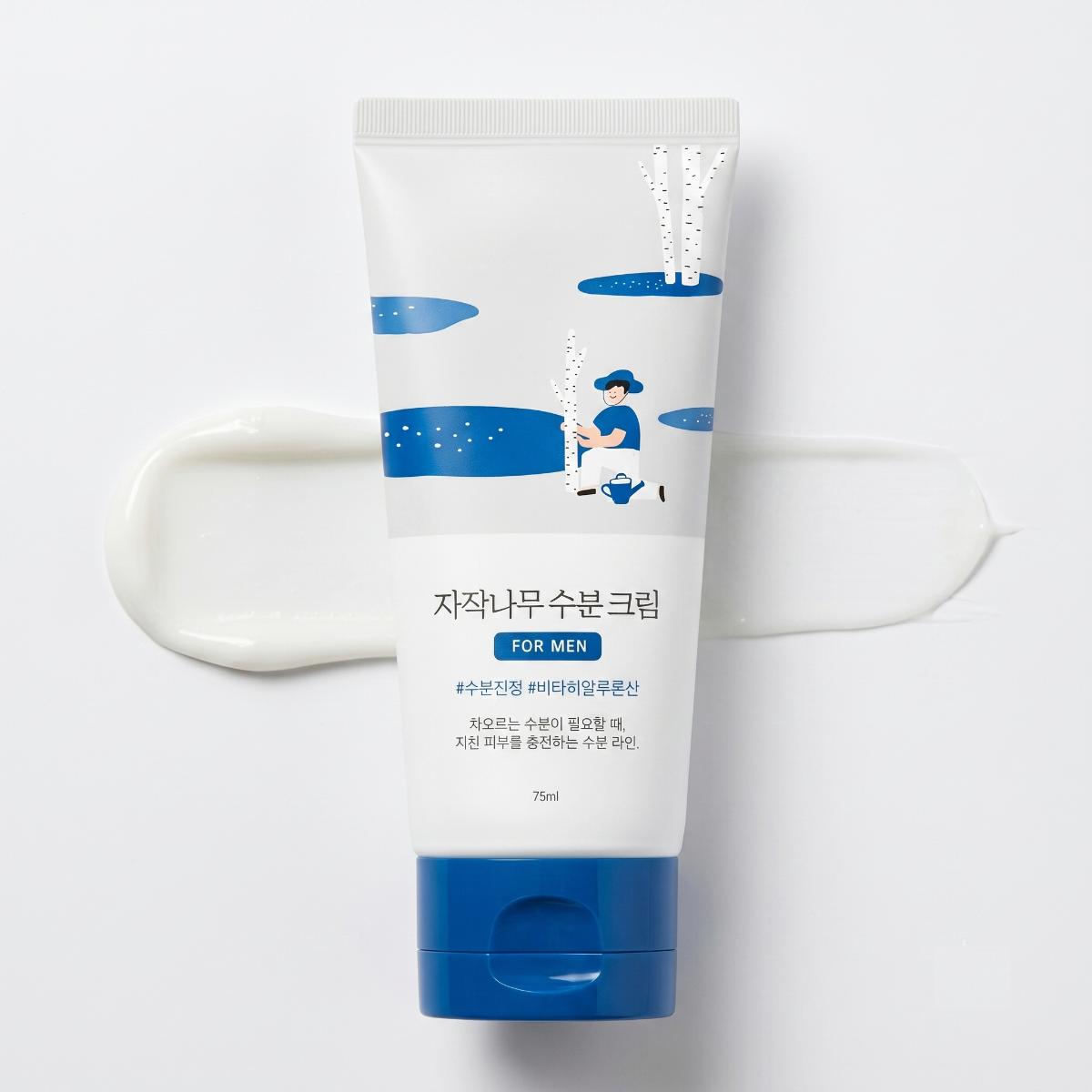ROUND LAB For Men Birch Juice Moisturizing Cream 75ml - Skin2.0