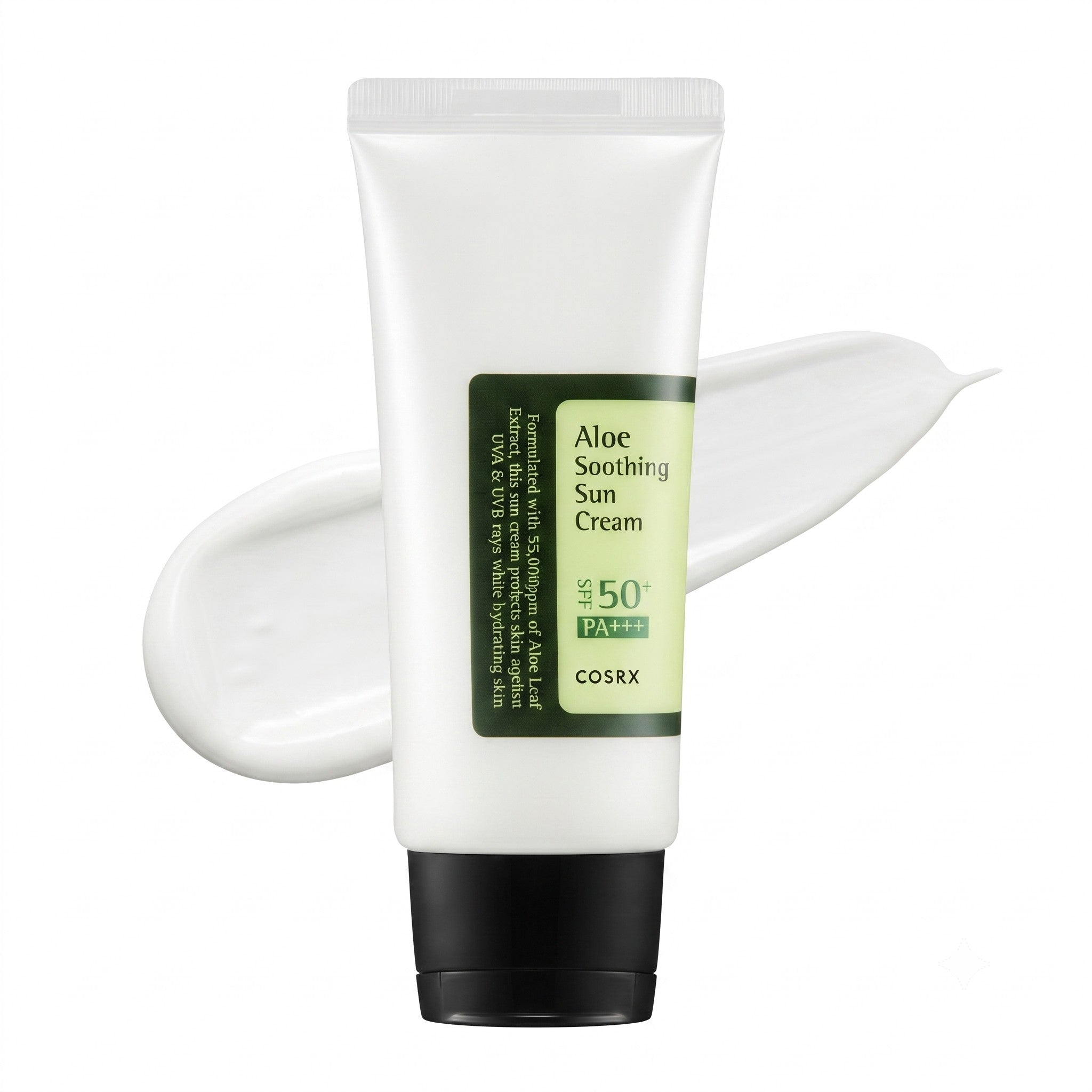 COSRX Aloe Soothing Sun Cream SPF50+ PA+++ 50ml - Skin2.0