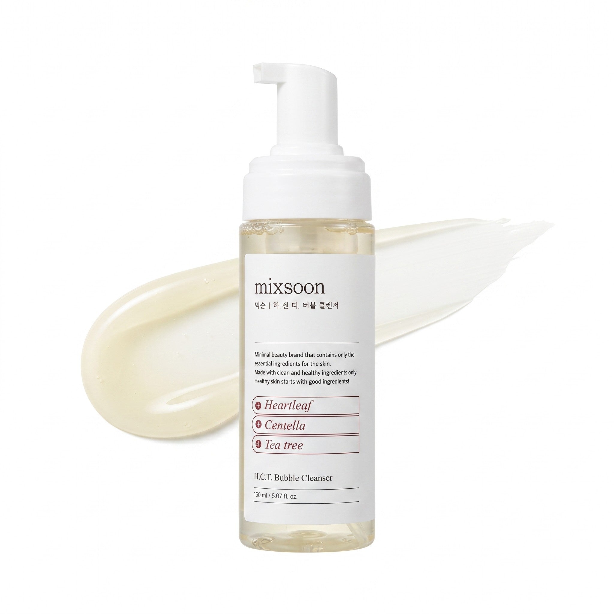 mixsoon HCT Bubble Cleanser 150ml - Skin2.0