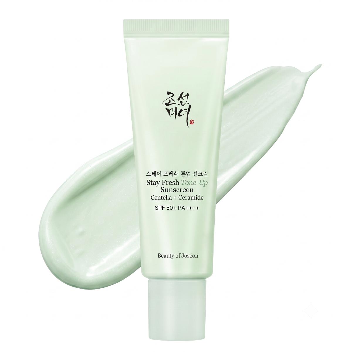 Beauty of Joseon Stay Fresh Tone Up Sunscreen Centella + Ceramide Green 50ml - Skin2.0