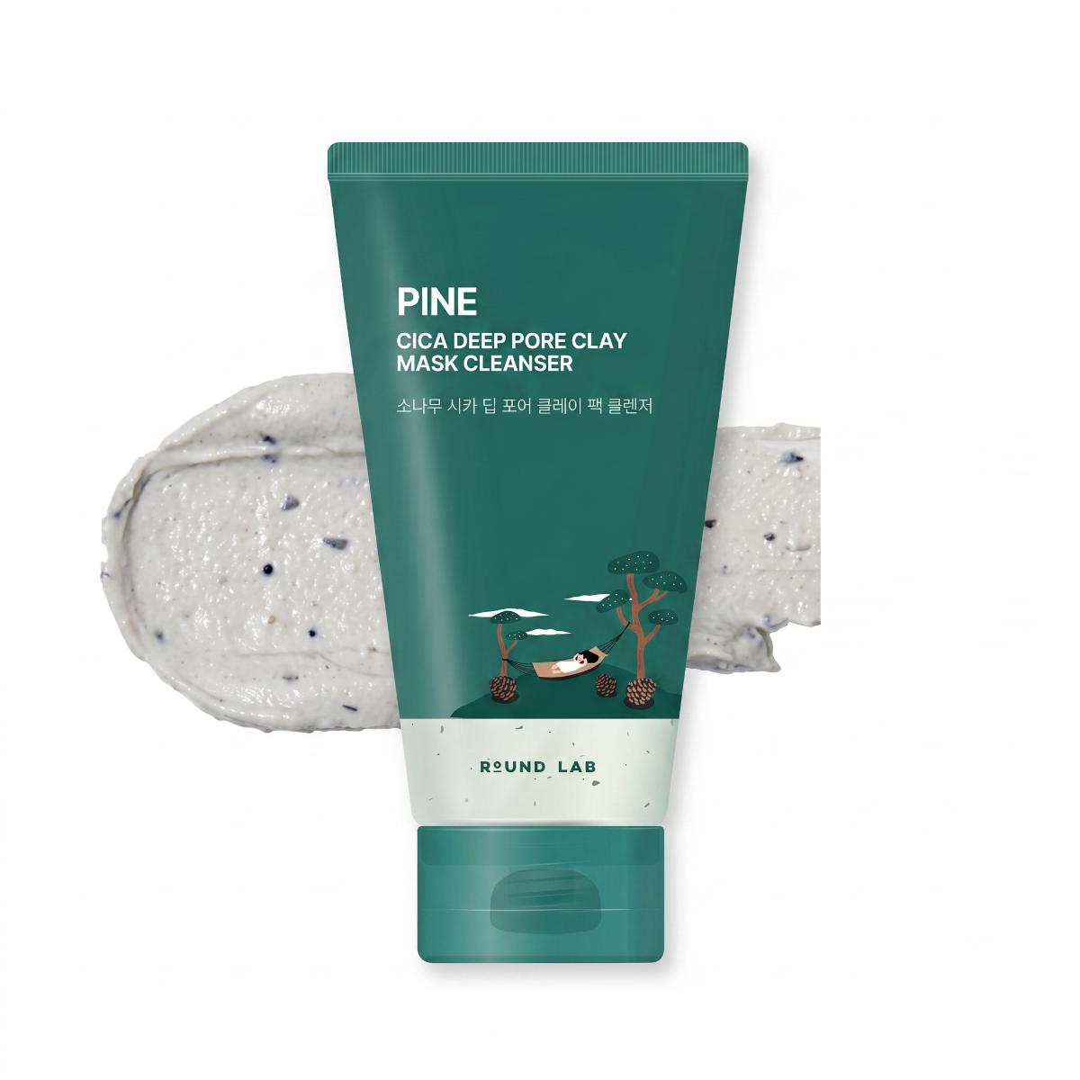 ROUND LAB Pine Cica Deep Pore Clay Mask Cleanser 150ml - Skin2.0