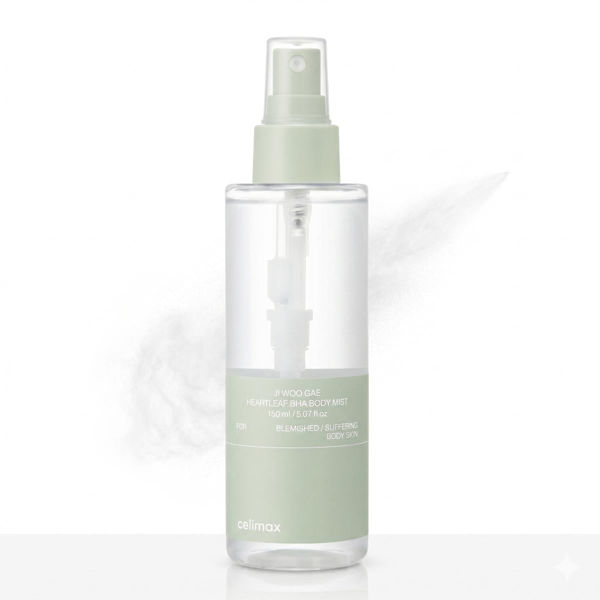Celimax Heartleaf BHA Body Mist 150ml - Skin2.0