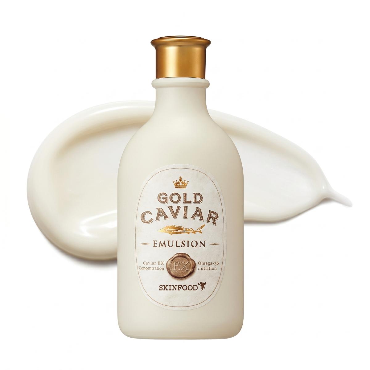 SKINFOOD Gold Caviar EX Emulsion 145ml - Skin2.0