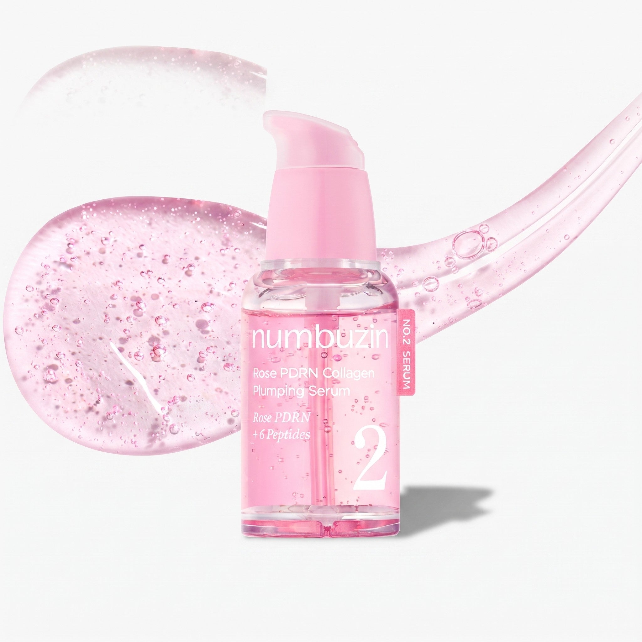numbuzin No.2 Rose PDRN Collagen Plumping Serum 30ml - Skin2.0