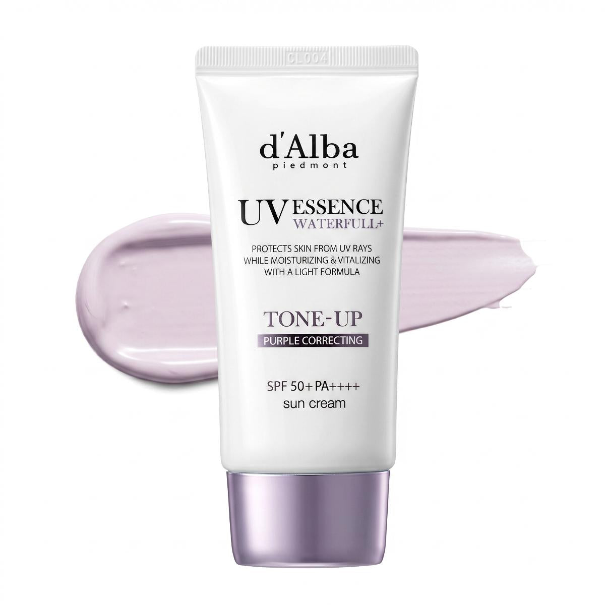 d'Alba Clean Tea Tree Liposome Tone-Up Sun Cream Purple 50ml - Skin2.0