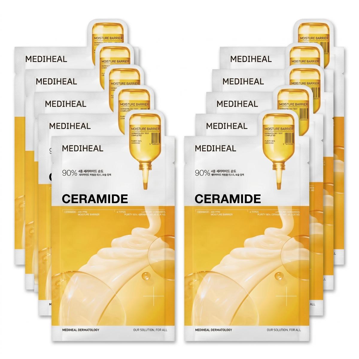 MEDIHEAL Ceramide Essential Mask 10 Sheets - Skin2.0