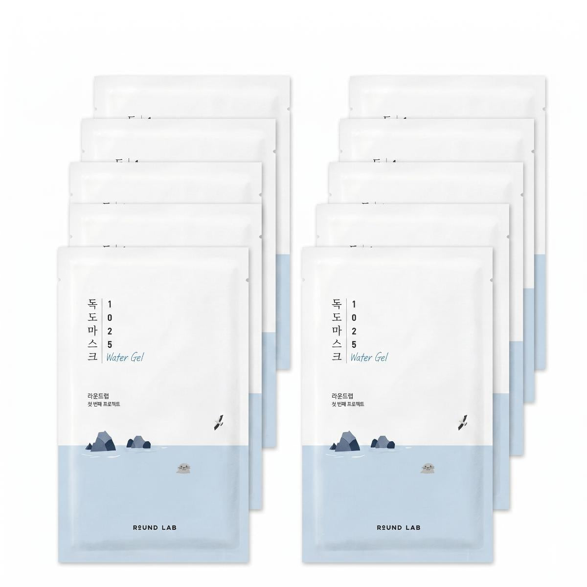 ROUND LAB 1025 Dokdo Water Gel Mask 10 Sheets - Skin2.0