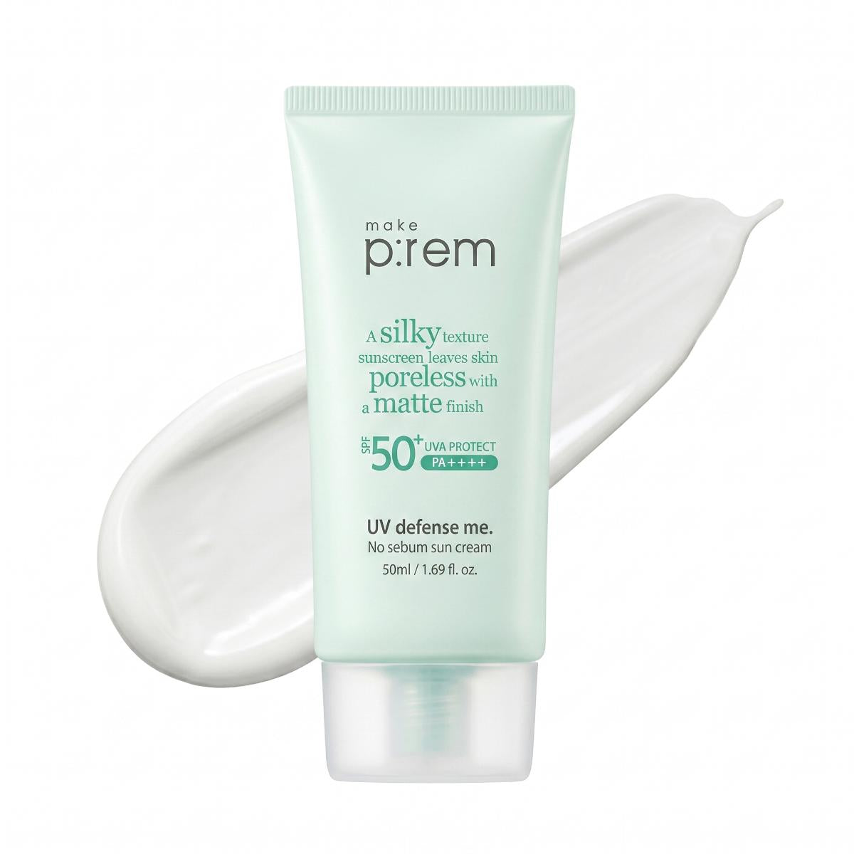 make p:rem UV Defense Me No Sebum Sun Cream 50ml - Skin2.0