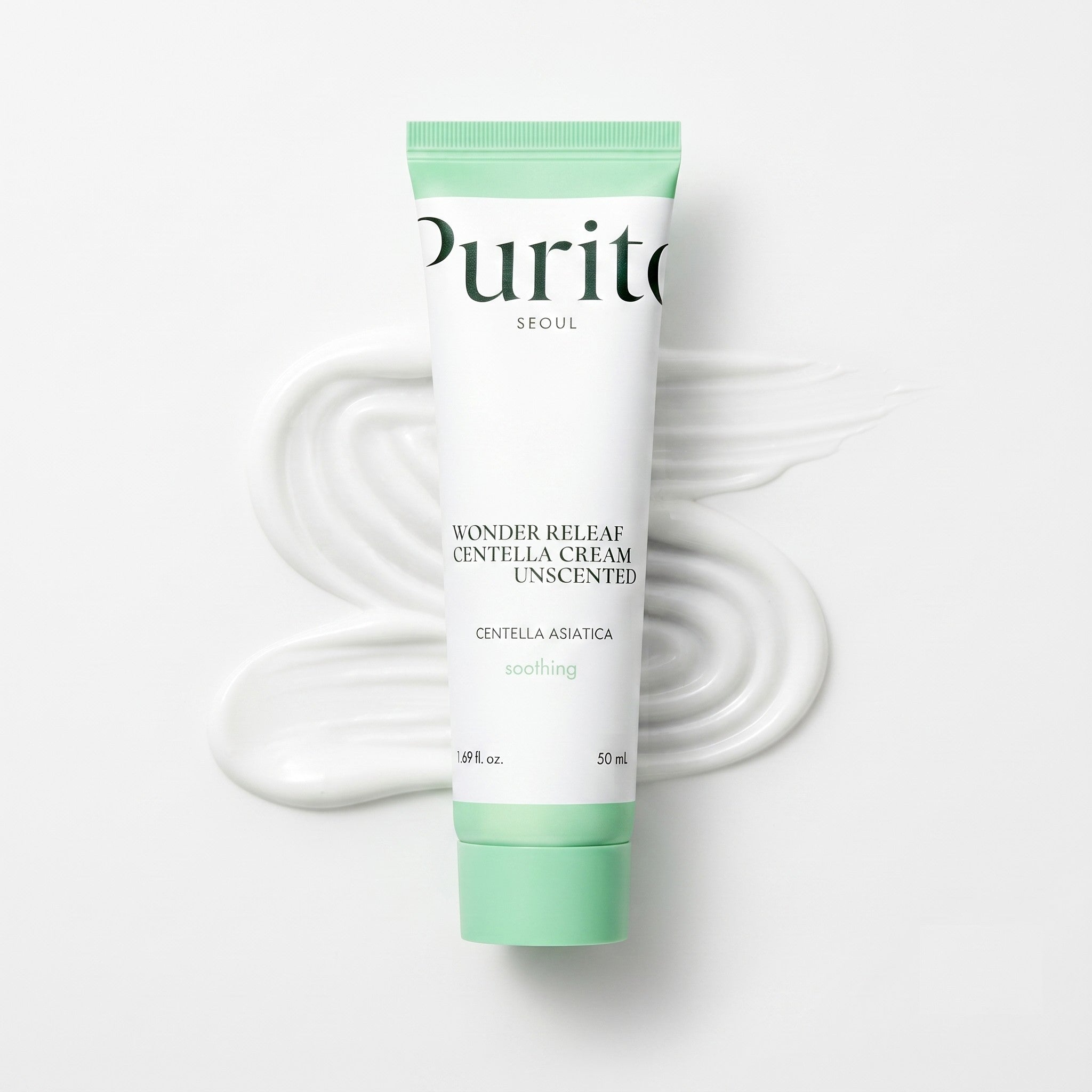 Purito SEOUL Wonder Releaf Centella Cream Unscented 50ml - Skin2.0