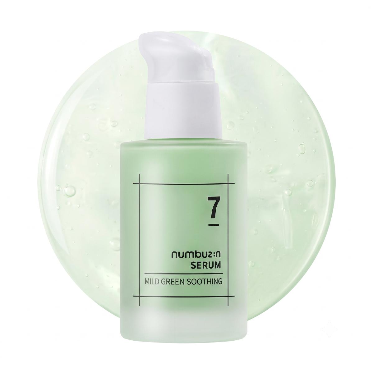 numbuzin No.7 Mild Green Soothing Serum 50ml - Skin2.0