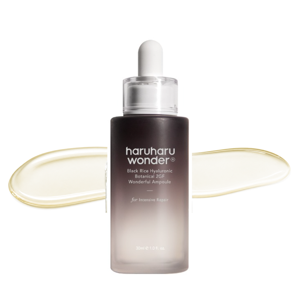 haruharu wonder Black Rice Hyaluronic Botanical 2GF Wonderful Ampoule 30ml - Skin2.0