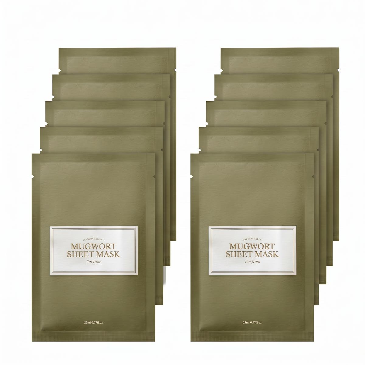 I'm From Mugwort Sheet Mask 10 Sheets - Skin2.0