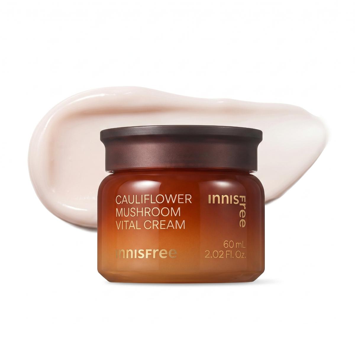 Innisfree Cauliflower Mushroom Vital Cream 60ml - Skin2.0