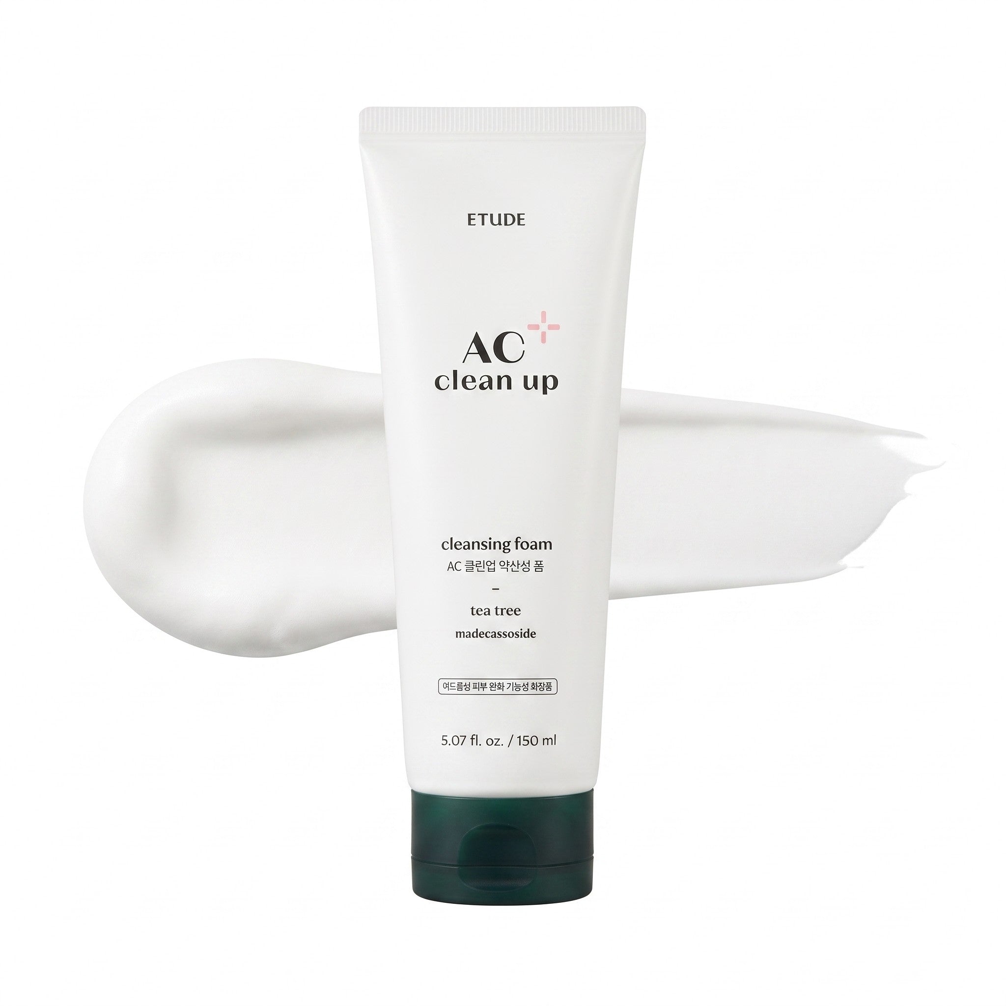ETUDE AC Clean Up Cleansing Foam 150ml - Skin2.0
