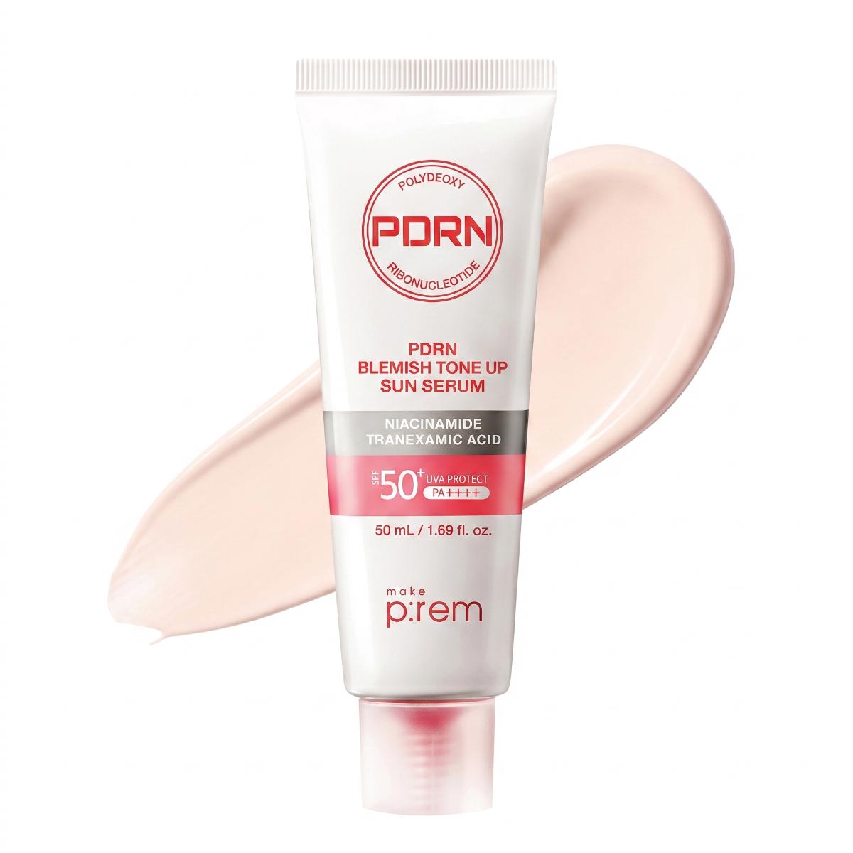 make p:rem PDRN Blemish Tone up Sun Serum 50ml - Skin2.0