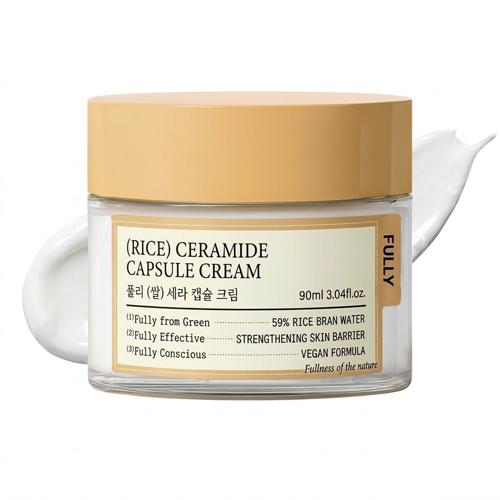 FULLY Rice Cera Capsule Cream 90ml - Skin2.0