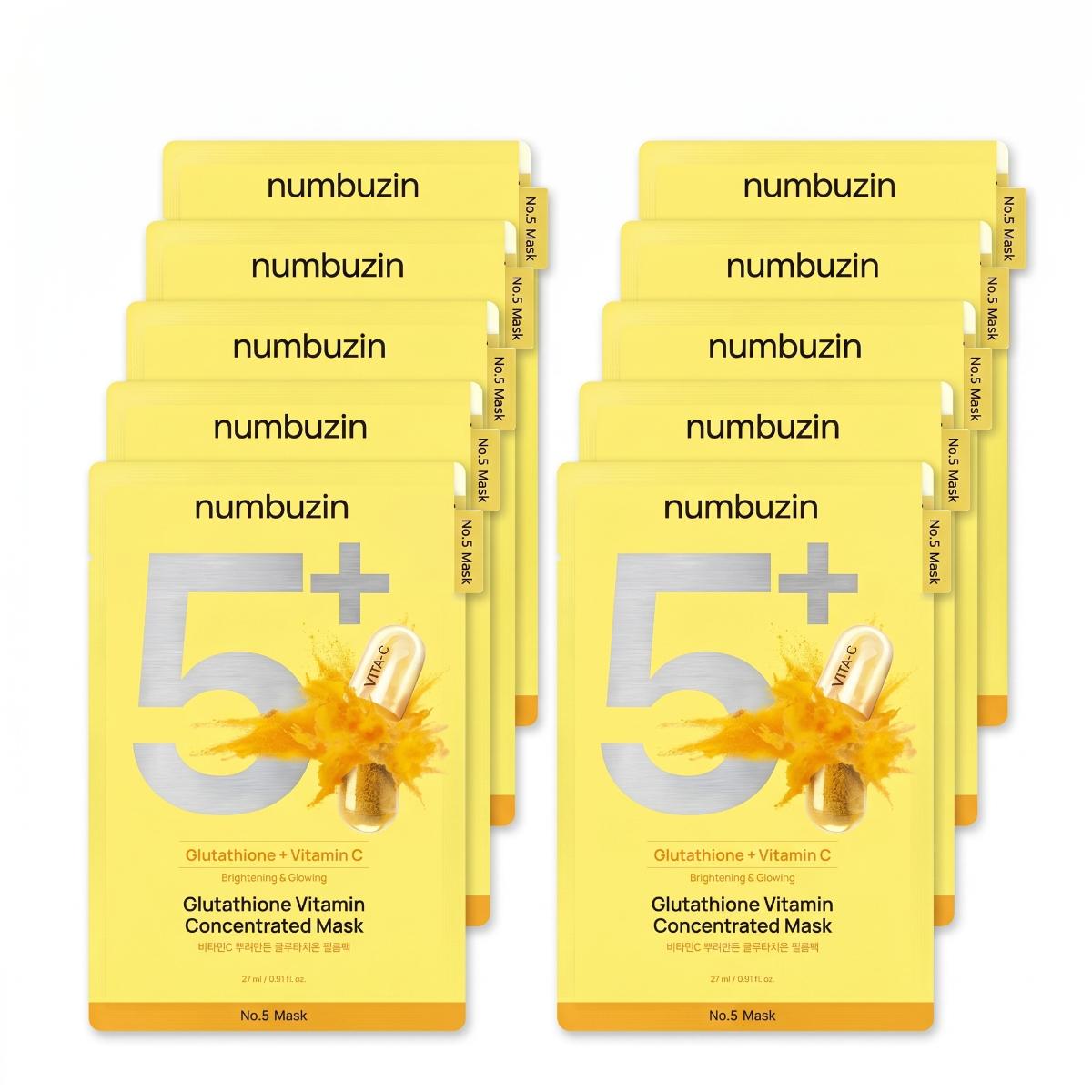 numbuzin No.5 Vitamin Concentrated Film Mask 10 Sheets - Skin2.0