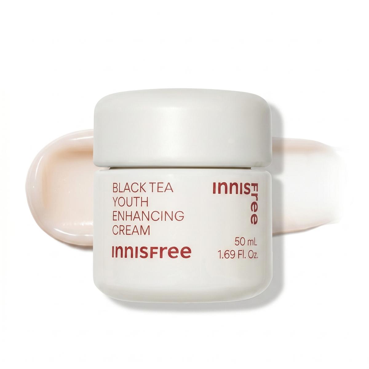 Innisfree Black Tea Youth Enhancing Cream 50ml - Skin2.0