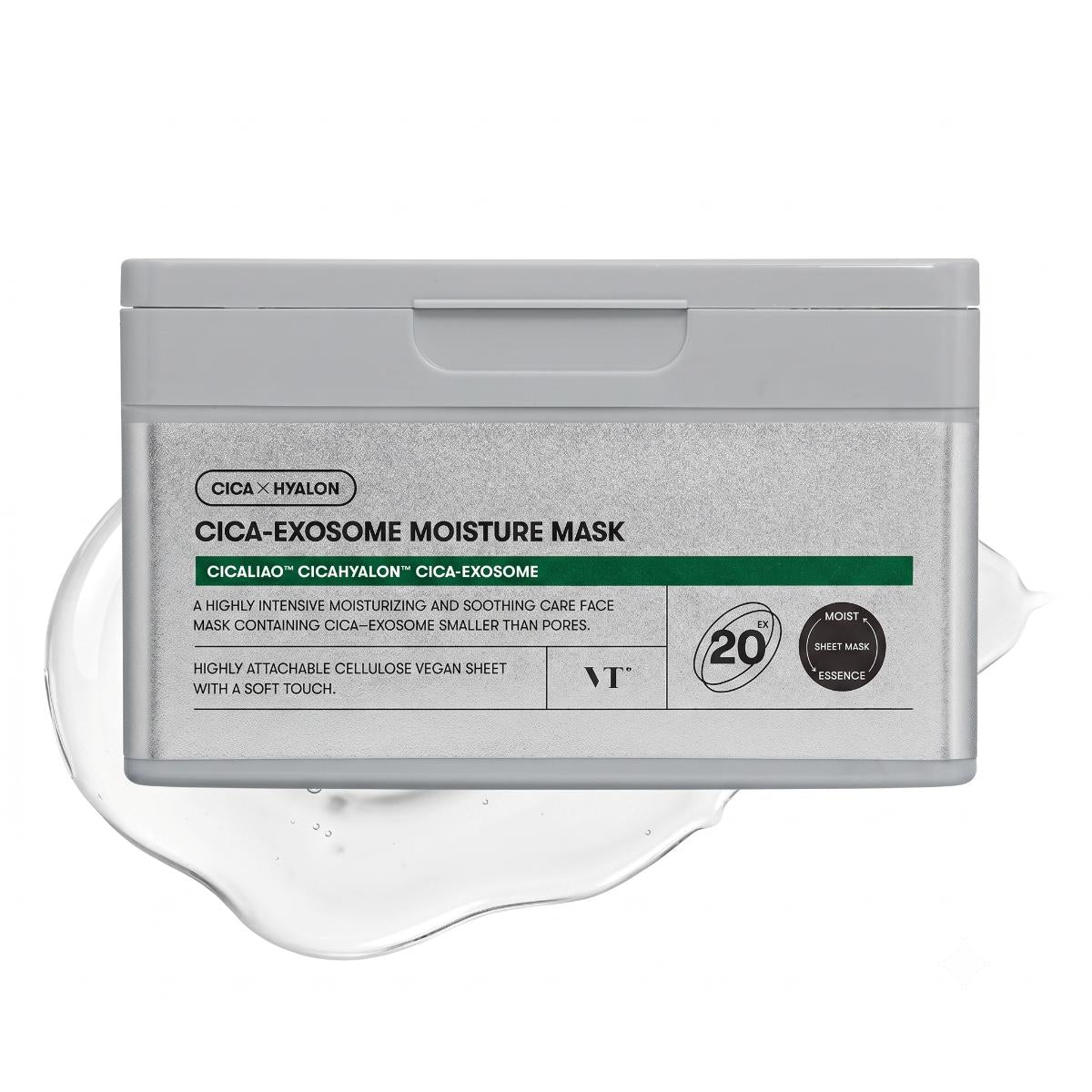 VT Cica Exosome Moisture Mask 20 Sheets - Skin2.0