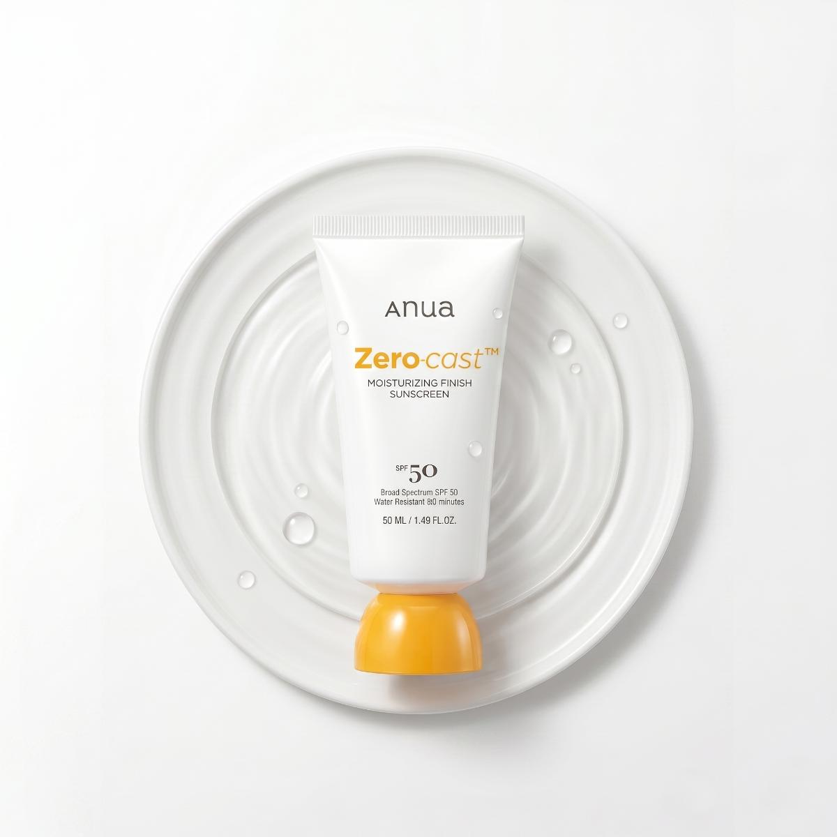 Anua Zero-Cast Moisturizing Finish Sunscreen 50ml - Skin2.0