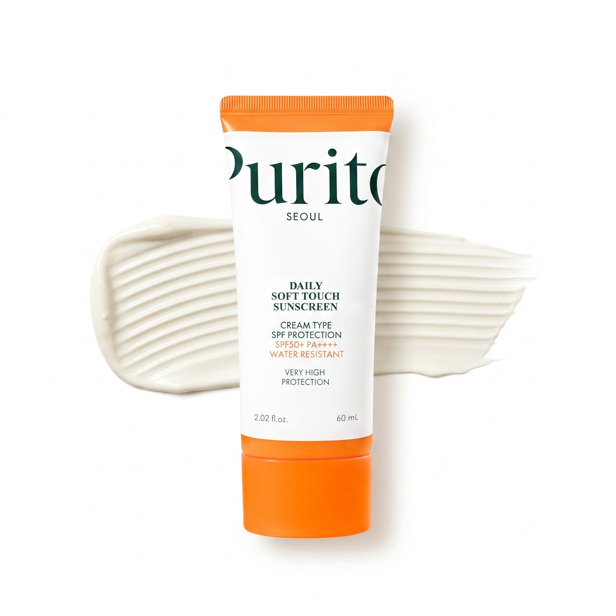 Purito SEOUL Daily Soft Touch Sunscreen Cream SPF50+ PA++++ 60ml - Skin2.0