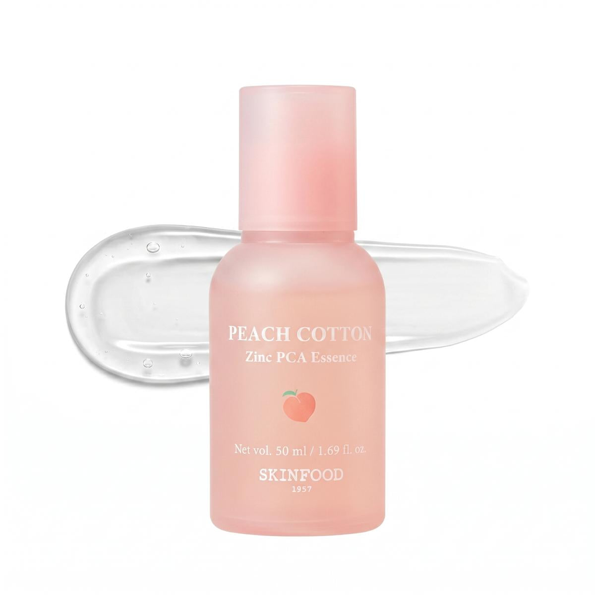 SKINFOOD Peach Cotton Zinc PCA Essence 50ml - Skin2.0