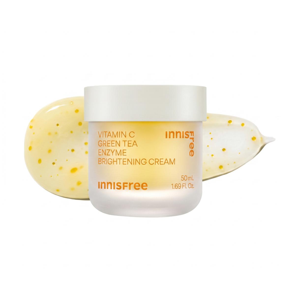 Innisfree Vitamin C Green Tea Enzyme Brightening Cream 50ml - Skin2.0