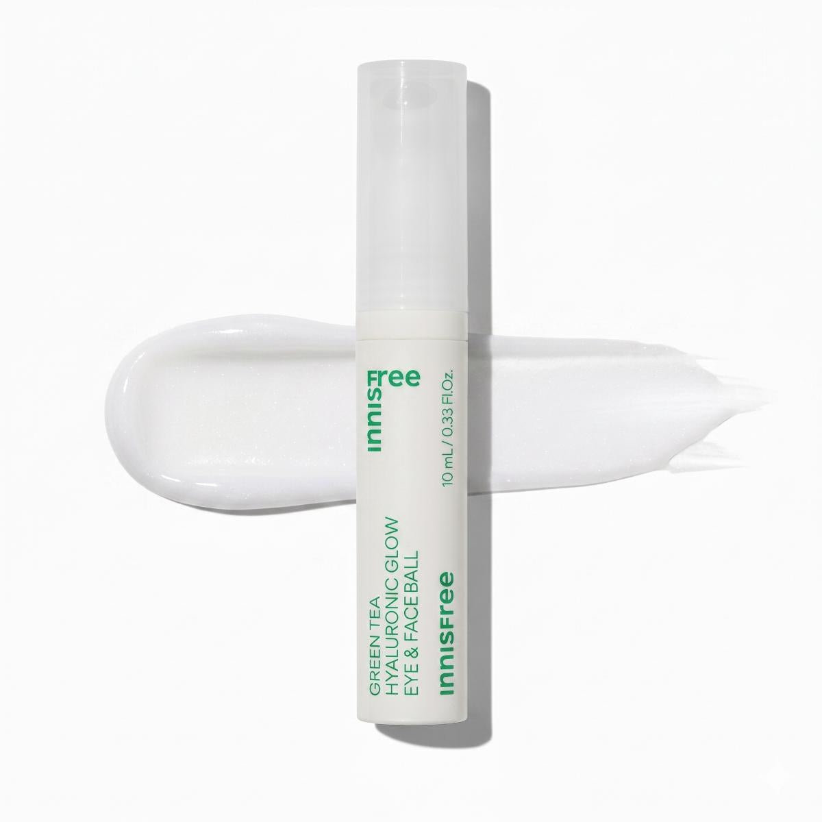 Innisfree Green Tea Hyaluronic Glow Eye & Face Ball 10ml - Skin2.0