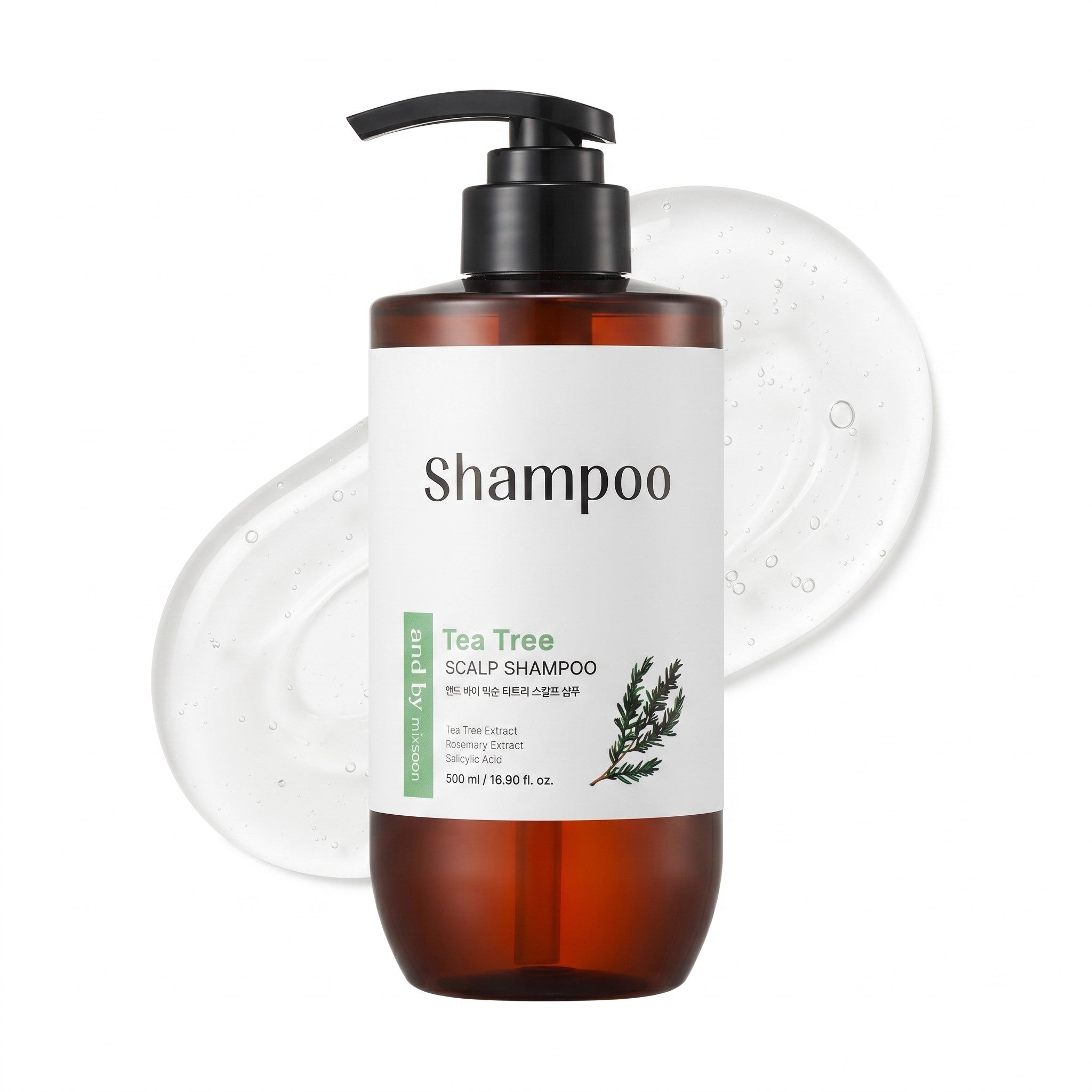 and by mixsoon Tea Tree Scalp Shampoo 500ml - Skin2.0
